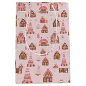 Gierige Weihnachten Mittlere Geschenktüte (Vorderseite)