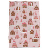 Gierige Weihnachten Mittlere Geschenktüte (Rückseite)