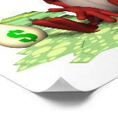 gieriger Teufel Poster (Ecke)