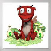 gieriger Teufel Poster (Vorne)