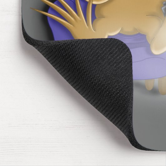 gieriges beardie mousepad (Ecke)