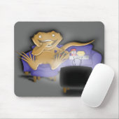 gieriges beardie mousepad (Mit Mouse)