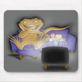 gieriges beardie mousepad (Vorne)