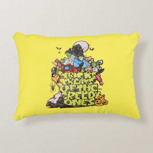 Giermonster-Pillow Dekokissen (Vorderseite)