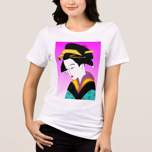 GIESHA GIRL Ladies T-Shirts (Vorderseite)