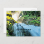 Giessbach Wasserfälle, Schweiz Postkarte (Vorne/Hinten)
