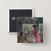 Gießen des Morgens Coffee, 1906 Button (Vorne & Hinten)