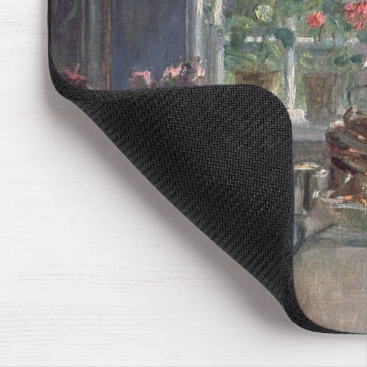 Gießen des Morgens Coffee, 1906 Mousepad (Ecke)