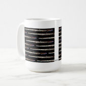 Gießen Sie es Loud Kaffeetasse (Vorderseite Links)