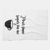 Gießen Sie etwas Zucker auf mir Tuch (Horizontal)