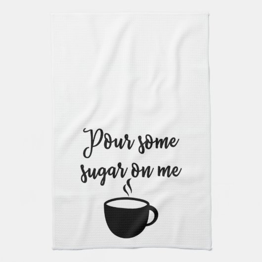 Gießen Sie etwas Zucker auf mir Tuch (Vertikal)