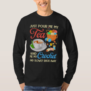 Gießen Sie mir einfach meine Tee Hand mir meine Cr