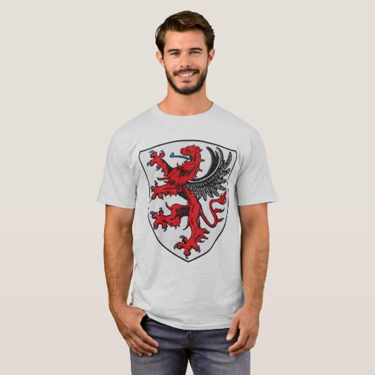 Gießen-Wappen T - Shirt (Vorne ganz)