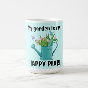 Gießkanne Gartendesign Kaffeetasse