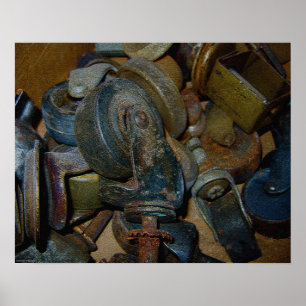 Gießmaschinen Poster