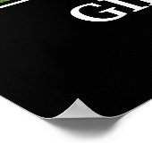 GIETHOORD THE NIEDLANDS REISEPOSTER POSTER (Ecke)