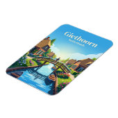 Giethoorn Niederlande Magnet (Linke Seite)