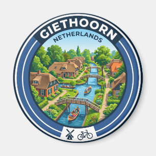 Giethoorn Niederlande Magnet