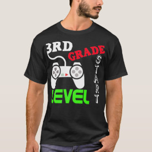 GIF für Gaming-Boys der dritten Stufe des Gamers T-Shirt