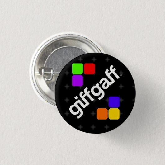 giffgaff Abzeichen Button (Vorne & Hinten)
