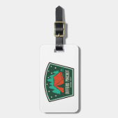 Gifford Pinchot National Forest Camping Gepäckanhänger (Vorderseite vertikal)