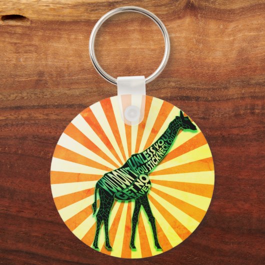 Gifi A Polite und Hardworker Schlüsselanhänger (Rückseite)