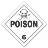 Gift 6 aufkleber (Vorderseite)