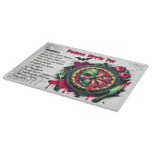 Gift-Apfelkuchen - Ein unheilvolles Halloween-Slic Schneidebrett (Ecke)