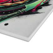 Gift-Apfelkuchen - Ein unheilvolles Halloween-Slic Schneidebrett (Ecke)