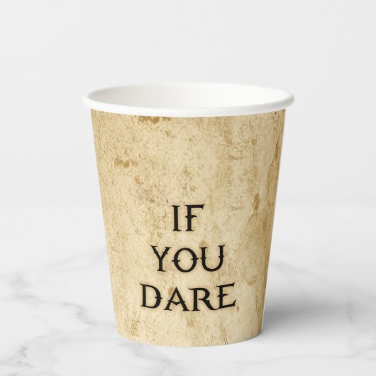 Gift Apothecary Halloween Pappbecher (Rückseite)