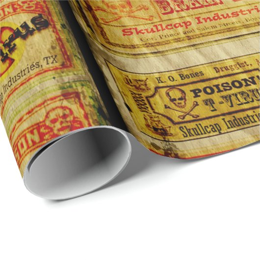 Gift-Apotheker-Geschenk-Packpapier Geschenkpapier (Rolleneckpunkt)