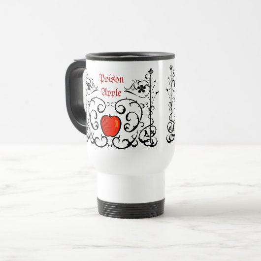 Gift-Apple-Tasse Reisebecher (Vorderseite Links)