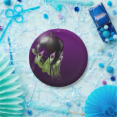 Gift Apple Wicked Hexe Lila Halloween-Party Pappteller (Party)