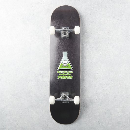 Gift Aufkleber (Skateboard)