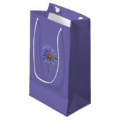 GIFT BAG ART AND DESIGN BLUME STIL KLEINE GESCHENKTÜTE (Vorderseite Schrägansicht)