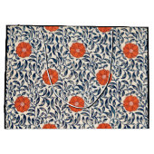 GIFT BAG CHINESISCHES FLORALPATTER GROßE GESCHENKTÜTE (Rückseite)