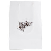 Gift Bag Christmas  Mittlere Geschenktüte (Rückseite)