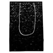 Gift Bag Crystal Bling Strass Mittlere Geschenktüte (Rückseite)