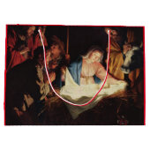 GIFT BAG DEUTSCHE RENAISSANCE-MALERUNGSNATIVITÄT GROßE GESCHENKTÜTE (Rückseite)