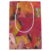 Gift Bag - Fall Leaves Mittlere Geschenktüte (Vorderseite)