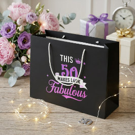 Gift Bag for Birthdays and Anniversaries Große Geschenktüte