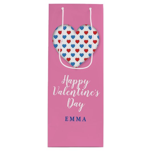 Gift Bag Geschenktüte Für Weinflaschen (Vorderseite)