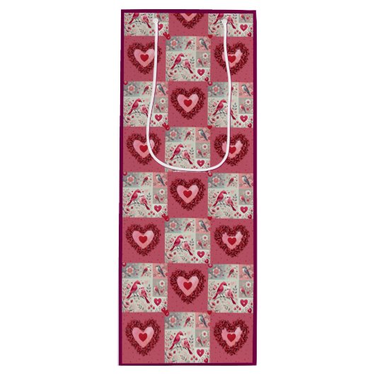 Gift Bag Geschenktüte Für Weinflaschen (Vorderseite)