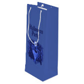 Gift Bag Geschenktüte Für Weinflaschen (Rückseite Schrägansicht)