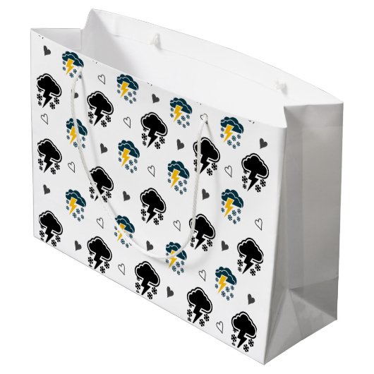 Gift Bag Große Geschenktüte (Rückseite Schrägansicht)