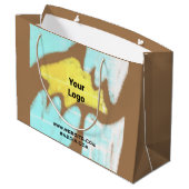 Gift Bag Große Geschenktüte (Rückseite Schrägansicht)