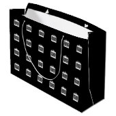 Gift Bag Große Geschenktüte (Rückseite Schrägansicht)