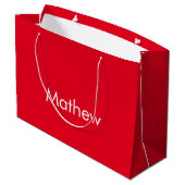 Gift Bag Große Geschenktüte (Rückseite Schrägansicht)