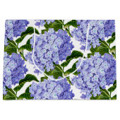 Gift Bag Hydrangea Große Geschenktasche Große Geschenktüte (Vorderseite)