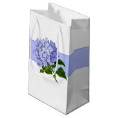 Gift Bag-Hydrangea Kleine Geschenktüte (Rückseite Schrägansicht)